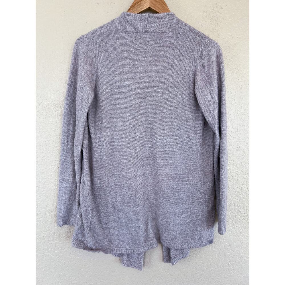 NEW Barefoot Dream CozyChic Lite Girl's Calypso Cardigan Wrap Sweater 12/14 Gray - Picture 3 of 7